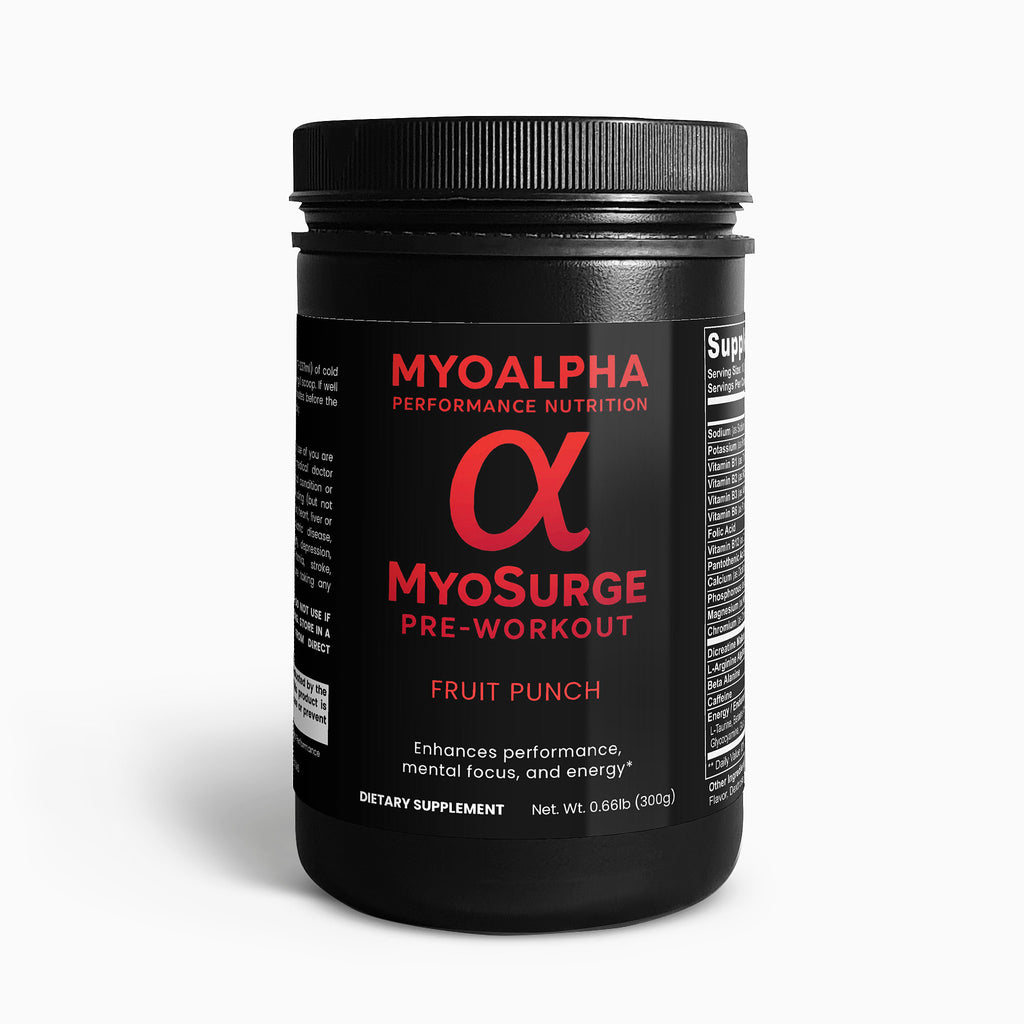 MyoSurge Pre-Workout Powder (Fruit Punch)
