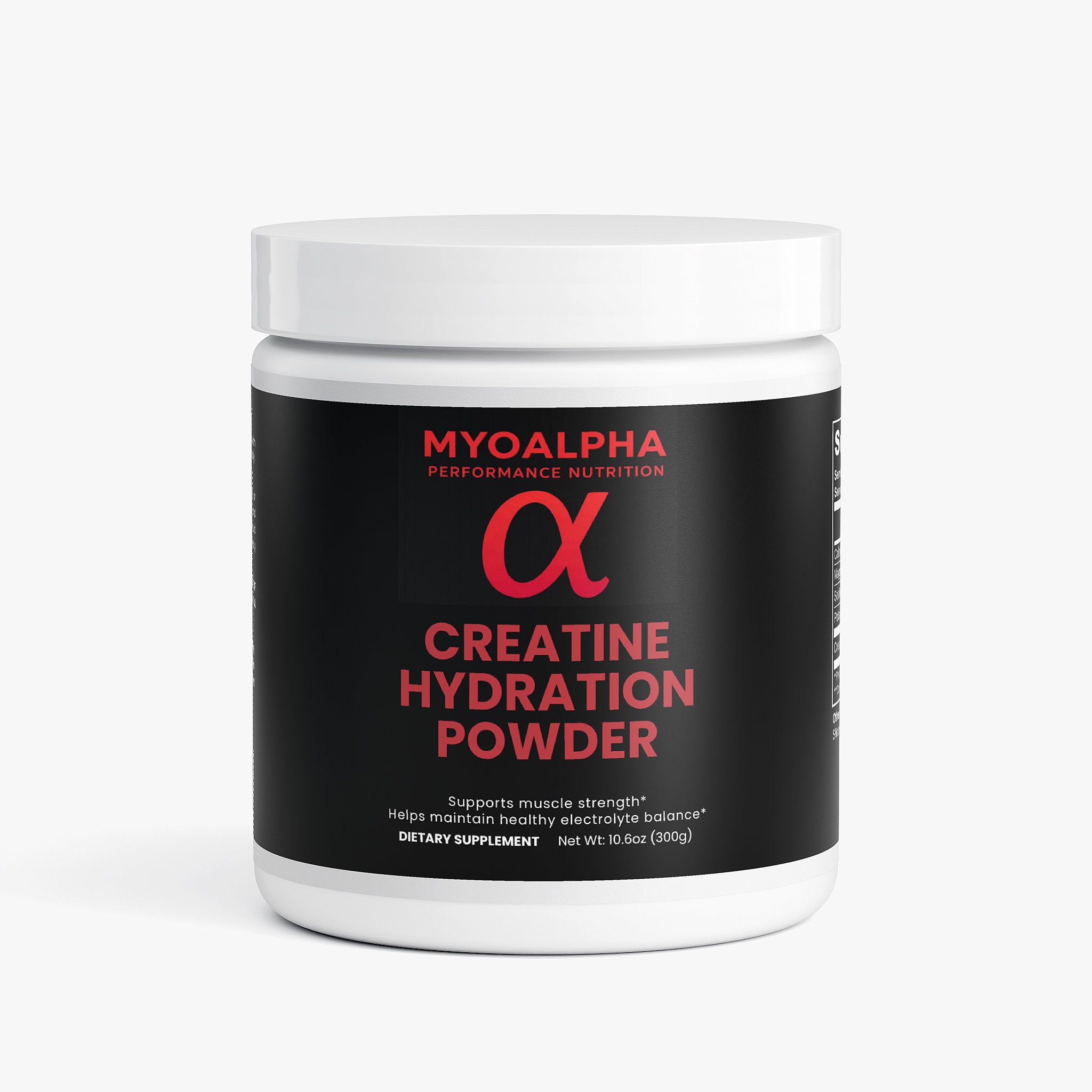 Creatine Hydration Powder Lemon Flavor
