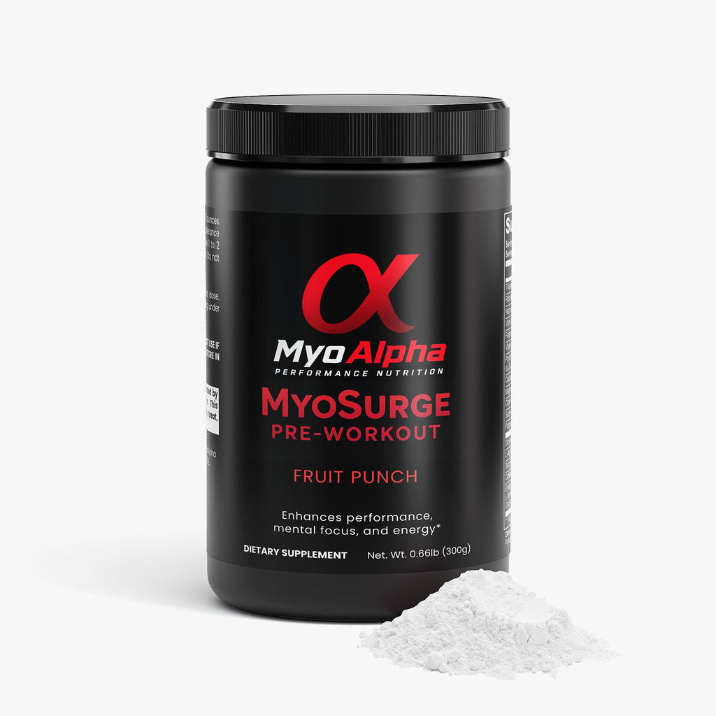 MyoSurge Pre-Workout Powder (Fruit Punch)